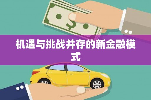 芮城机遇与挑战并存的新金融模式