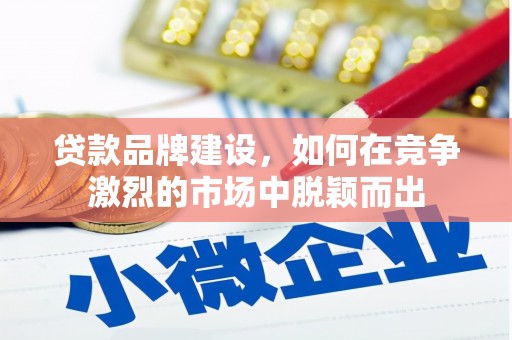 芮城贷款品牌建设，如何在竞争激烈的市场中脱颖而出