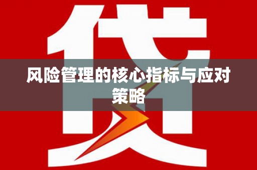 芮城风险管理的核心指标与应对策略