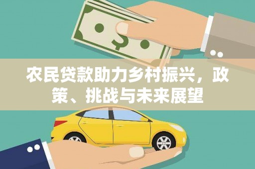 芮城农民贷款助力乡村振兴，政策、挑战与未来展望
