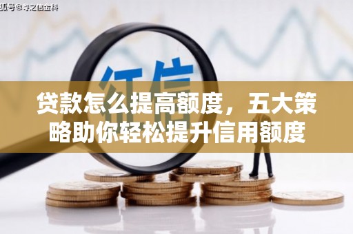 芮城贷款怎么提高额度，五大策略助你轻松提升信用额度