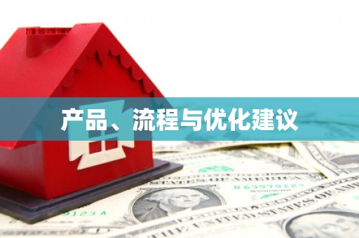 芮城产品、流程与优化建议